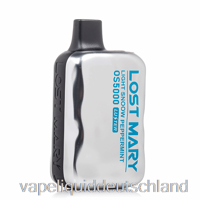 Lost Mary OS5000 Lustre Einweg-Vape-Flüssigkeit Light Snoow Peppermint